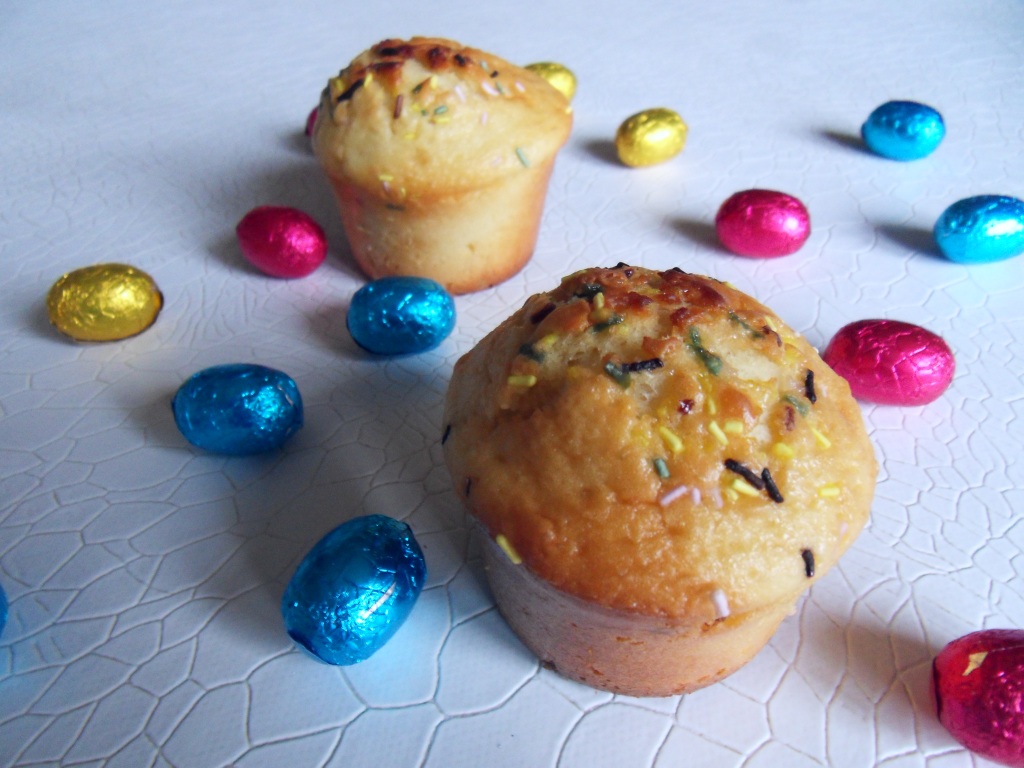 Muffins cœur praliné (Cake Factory)